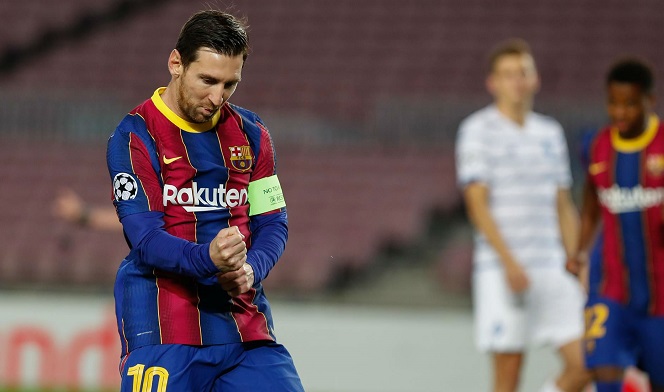 Messi ghi được bao nhiêu cú đúp cho Barca trong sự nghiệp?