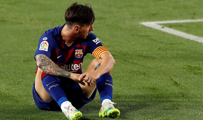 HLV Barca thừa nhận dấu hiệu kiệt sức của Messi