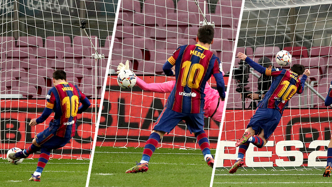 Messi cân bằng số pha sút hỏng phạt đền với Barca