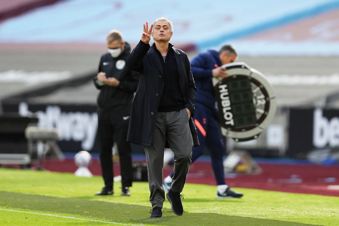 Mourinho vẫn mạnh mồm dù Tottenham thua liểng xiểng Mourinho vẫn mạnh mồm dù Tottenham thua liểng xiểng