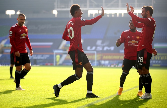 Vì sao Fernandes được trao bàn thắng cho MU thay vì Rashford?