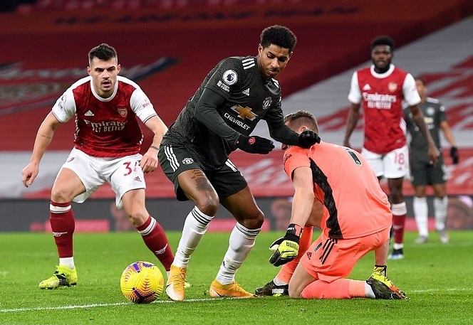 C&aacute;c cầu thủ MU bị chỉ tr&iacute;ch về m&agrave;n tr&igrave;nh diễn trước Arsenal