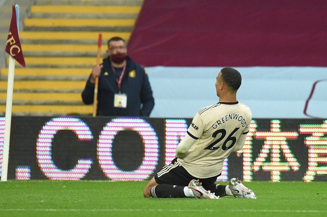 Aston Villa vs MU: Greenwood tiếp tục toả sáng