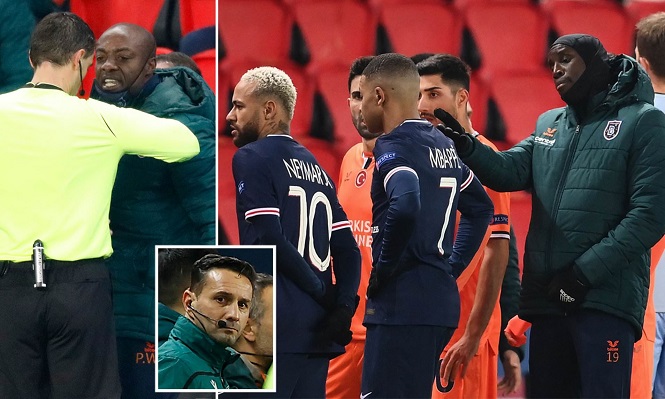 Lý do trận PSG vs Istanbul bị hoãn khi các cầu thủ bỏ ra ngoài