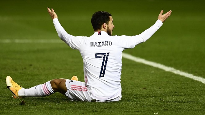 Hazard gây thất vọng với thống kê tồi tệ khi Real thua Bilbao
