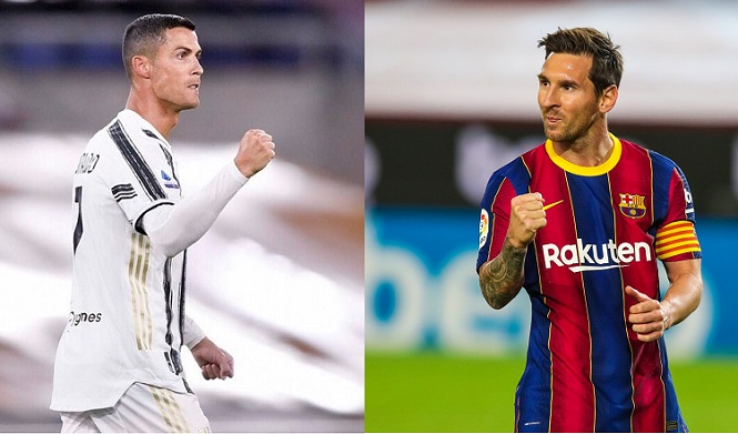 Kỳ lạ Messi và Ronaldo ghi bàn bằng phạt đền gần như cùng lúc