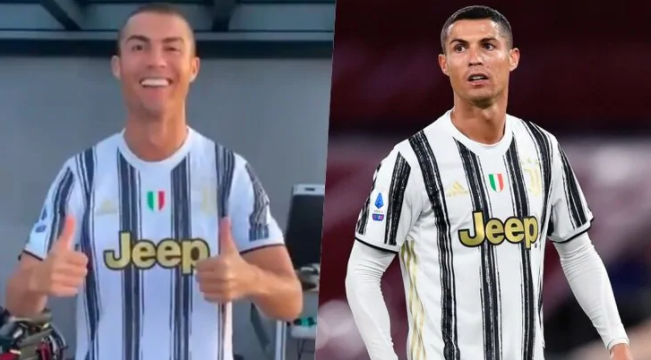 Cristiano Ronaldo tập luyện khi cách ly vẫn ăn mừng “Siuuu”