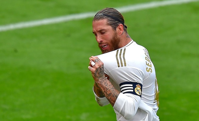 Vóc dáng cơ bắp của Sergio Ramos gây kinh ngạc trên mạng xã hội