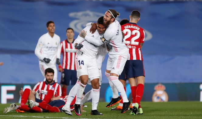 Sergio Ramos trở thành chúa tể trận derby Madrid