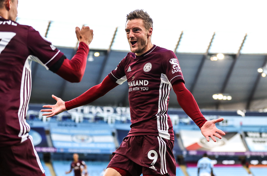 Vardy vượt qua Messi với kỳ tích có một không hai trước Guardiola