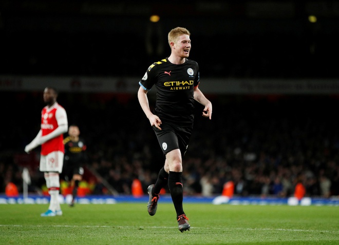 Đội hình dự kiến Man City vs Arsenal: De Bruyne so tài Ozil