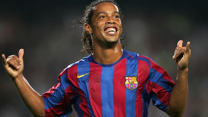 Ronaldinho từng 5 năm thống trị top cầu thủ giá trị nhất thế giới