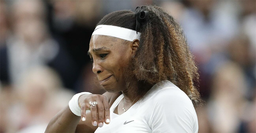 Kết quả tennis Wimbledon mới nhất: Serena Williams nghẹn ngào bỏ cuộc!