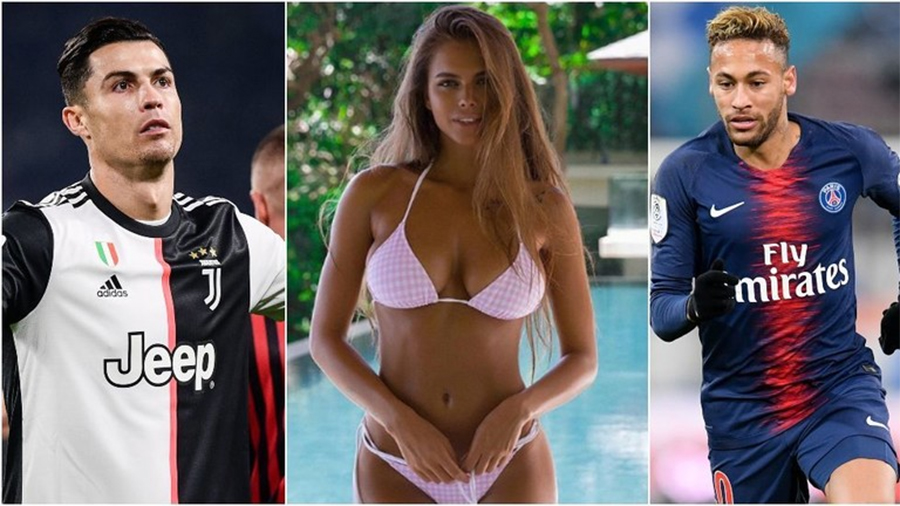Người mẫu Nga phớt lờ Cristiano Ronaldo nhưng sẵn sàng quen mọi bạn bè của Lewis Hamilton khiến Neymar hưởng lợi!!