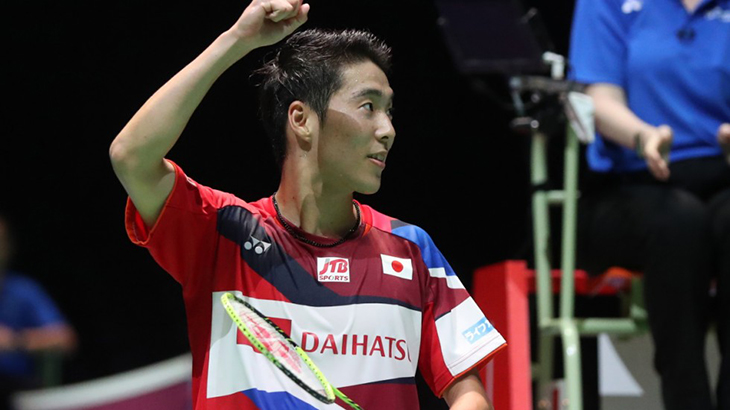 Kết quả cầu lông chiều nay 15/10: Tsuneyama thay số 1 thế giới Momota thành người hùng