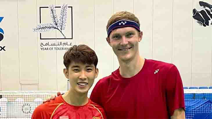 Viktor Axelsen biến Dubai thành nơi tập luyện cầu lông hấp dẫn