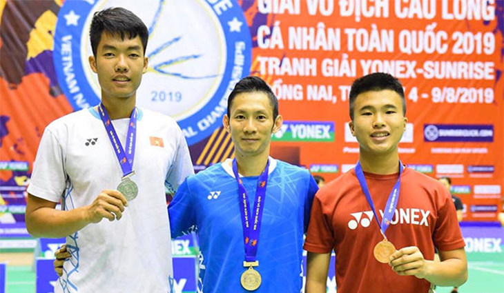 Top 3 nam Việt Nam trên bảng xếp hạng cầu lông thế giới