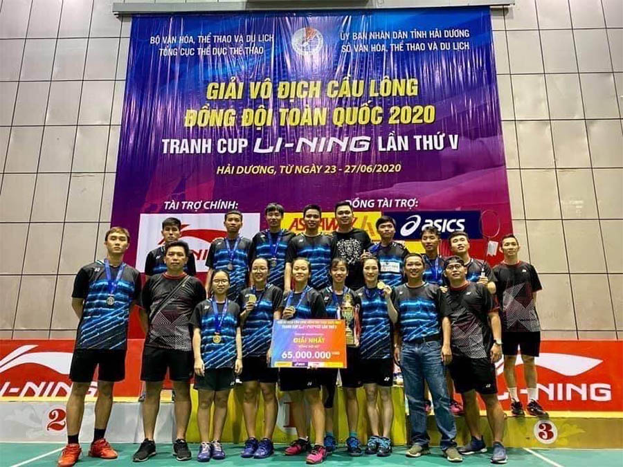Tiến Minh và lực lượng cầu lông nam TPHCM nhìn từ thất bại đau ở giải đồng đội toàn quốc