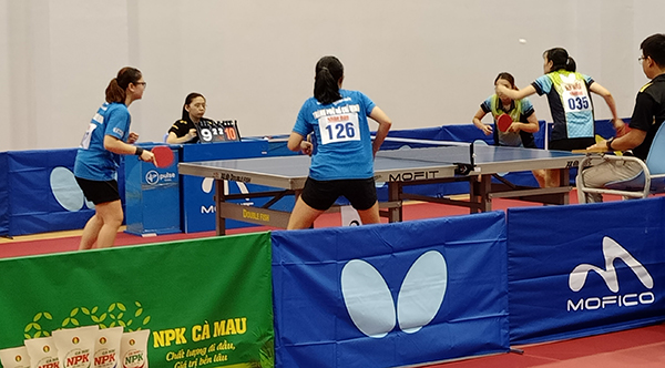 Kết quả giải vô địch bóng bàn toàn quốc: Bất ngờ chung kết đôi nam