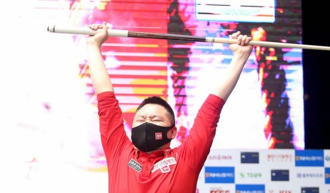 Ngôi vô địch hơn 2 tỷ đồng thuộc về cơ thủ bi da Hàn Quốc
