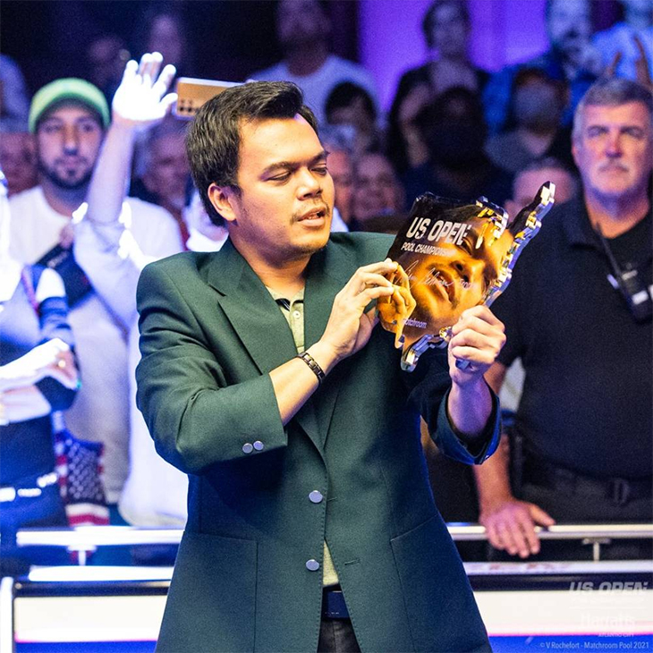 Kết quả pool US Open hôm nay: Carlo Biado lần đầu vô địch