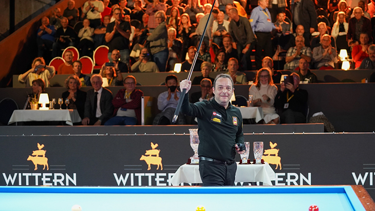 Kết quả billiards carom 3 băng mới nhất 14/11:&nbsp;Dani S&aacute;nchez v&ocirc; địch World Cup