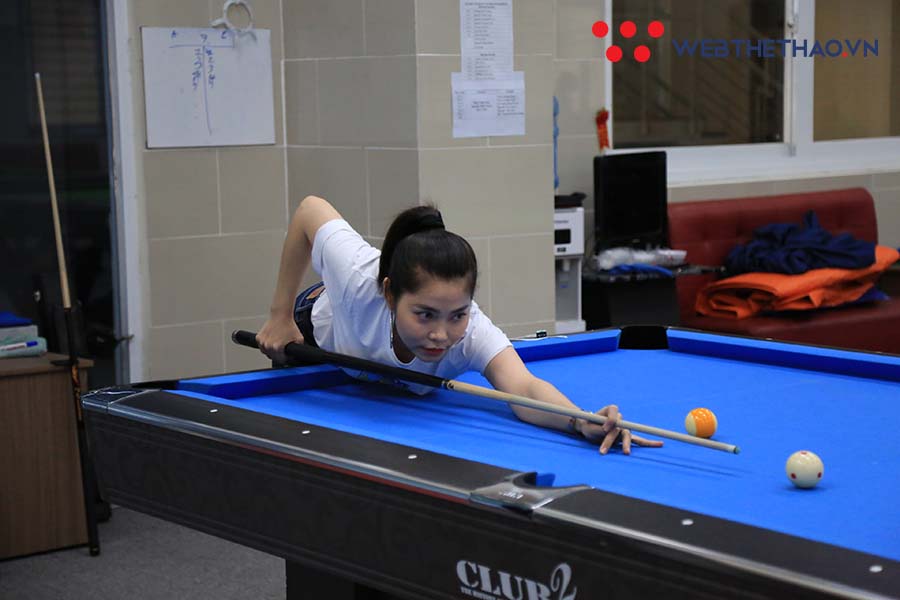 ĐKVĐ billiards VN Huỳnh Thị Ngọc Huyền: Cơ thủ nữ nay đề-pa xong có thể dọn bàn!