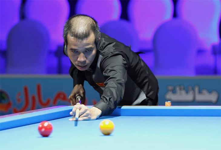 World Cup billiards carom 3 băng tại Ai Cập: Bảo lưu điểm cho cơ thủ Việt Nam