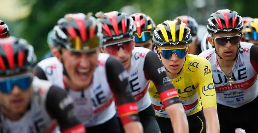 Giữ áo vàng lại còn thắng chặng, ĐKVĐ Pogacar khó có đối thủ ở cuộc đua xe đạp Tour de France!