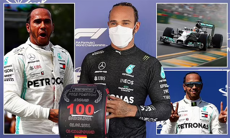 Lewis Hamilton đào sâu kỷ lục: Chạm mốc 100 pole F1 tại Grand Prix TBN