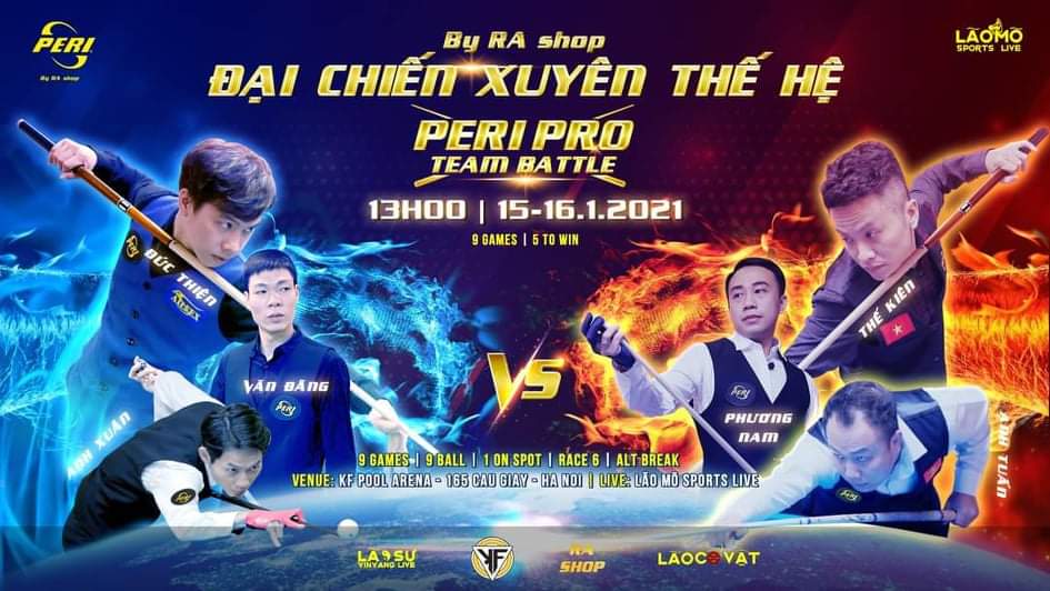Đại chiến xuyên thế hệ: Lần đầu giải pool phong trào có tài trợ hàng trăm triệu đồng Đại chiến xuyên thế hệ: Lần đầu giải pool phong trào có tài trợ hàng trăm triệu đồng