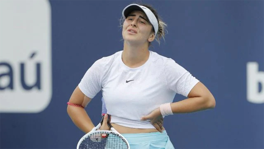Sắp đến Roland Garros, sao tennis Bianca Andreescu lại bị đau!