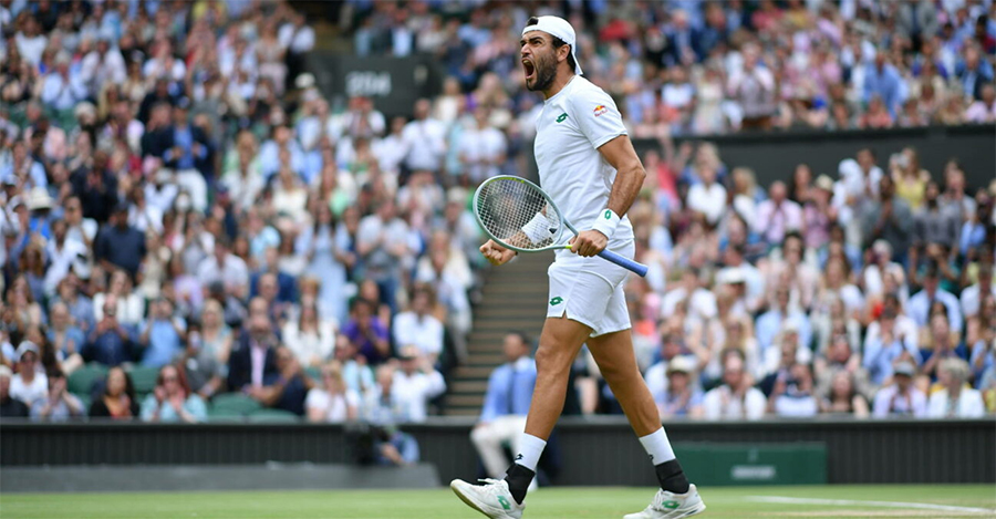 Kết quả tennis Wimbledon mới nhất: Berrettini lật nổi Djokovic?