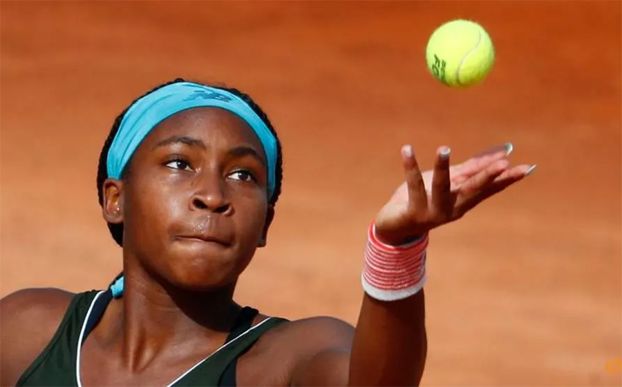 "Thần đồng" tennis Coco Gauff tự tin đi vào lịch sử Roland Garros
