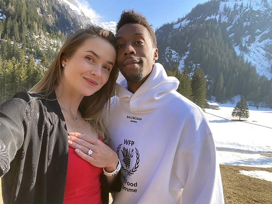 Tennis sắp có thêm cặp "tiên đồng, ngọc nữ": Elina Svitolina nhận lời cầu hôn từ Gael Monfils
