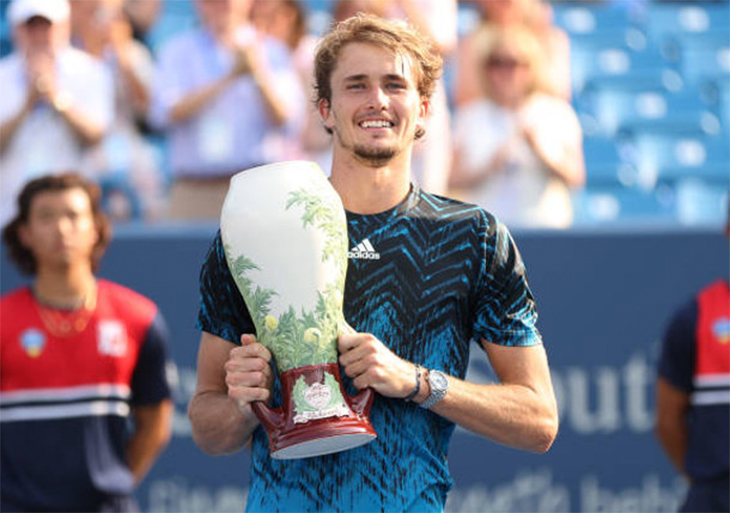 Kết quả tennis Cincinnati Masters 2021 hôm nay 23/8: Lần đầu vô địch, Zverev lập kỷ lục Kết quả tennis Cincinnati Masters 2021 hôm nay 23/8: Lần đầu vô địch, Zverev lập kỷ lục