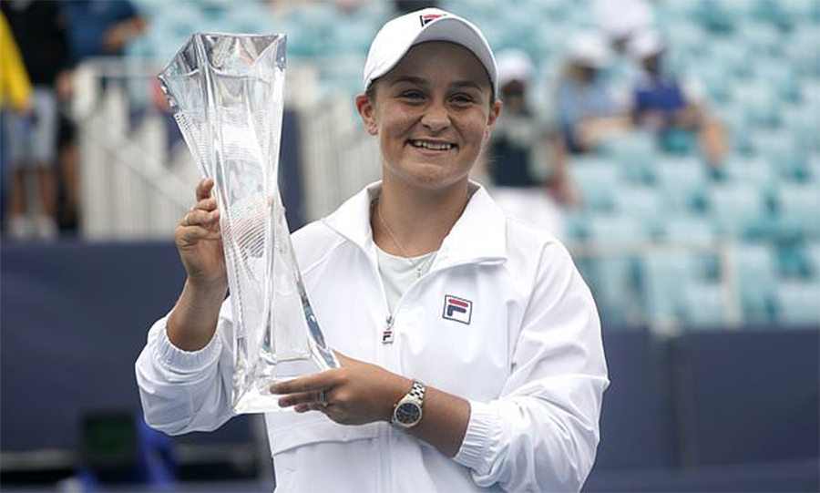 Xứng danh số 1 thế giới, Ashleigh Barty bảo vệ thành công ngôi hậu ở Miami Open