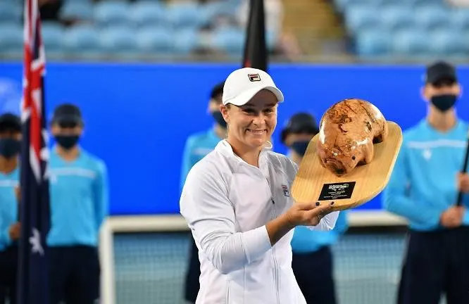 Số 1 tennis nữ thế giới Barty vô địch trước thềm Australian Open