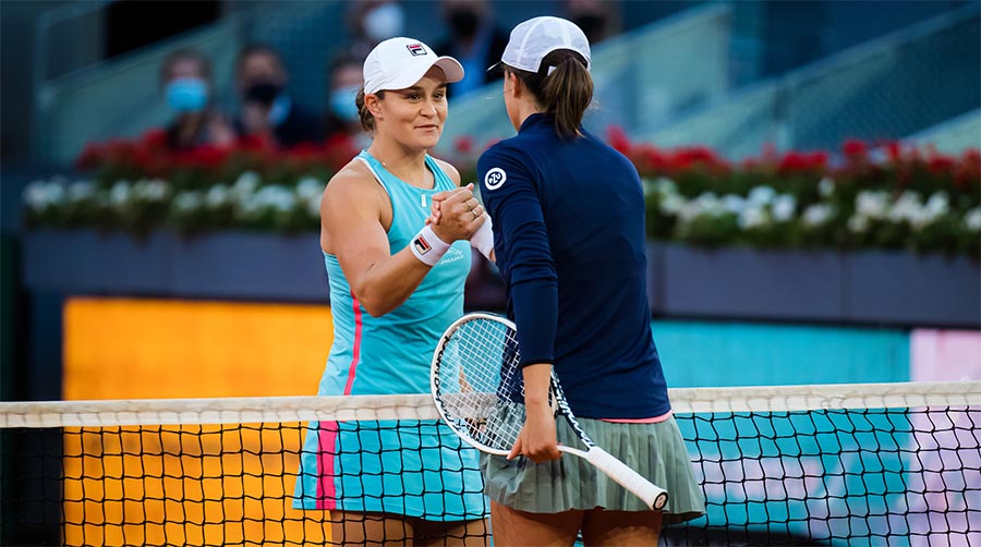 Kết quả tennis Madrid Open mới nhất: Barty khuất phục Swiatek