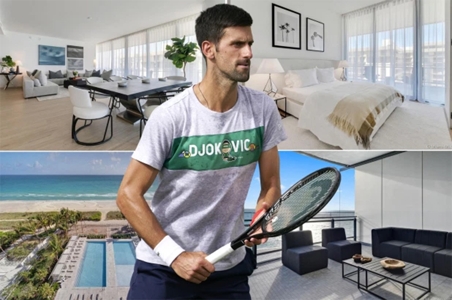 Sao tennis Djokovic tiếp tục làm giàu mùa COVID-19: Vừa vô địch Roland Garros liền bán được nhà!