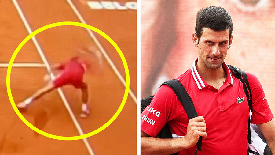 Sắp đến Roland Garros, sao tennis Djokovic lại đập vợt như điên!