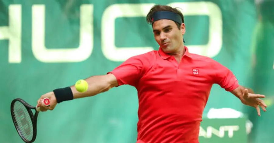 Sao tennis Federer sa sút rõ tại Halle