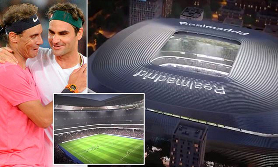 Nadal cùng chủ tịch Real Madrid bắt tay lập kỷ lục tennis?