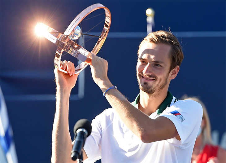 Kết quả tennis mới nhất: Medvedev vô địch Toronto Masters