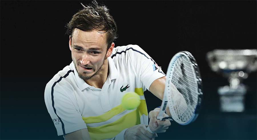 Kết quả tennis bán kết Australian Open hôm nay, 19/2: Medvedev ép Tsitsipas không thể lật bàn như trước Nadal