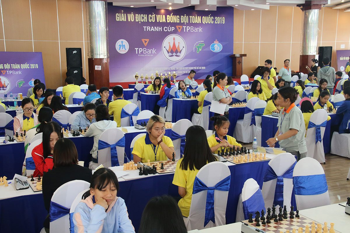 Khởi tranh giải Cờ vua đồng đội toàn quốc 2020