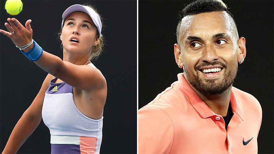 Người đẹp tennis vừa "đá" Nick Kyrgios có nhan sắc như hoa hậu