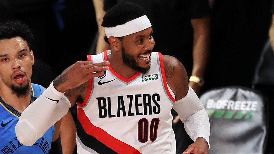 “Olympic Melo” tái xuất, Blazers thắng trận quan trọng trước Grizzlies