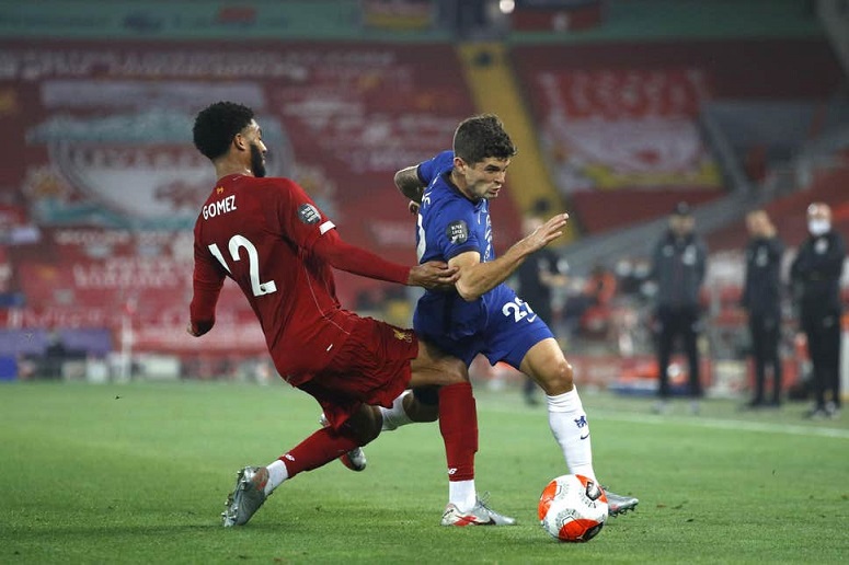 Lịch sử đối đầu, đội hình Chelsea vs Liverpool, Ngoại hạng Anh 2020