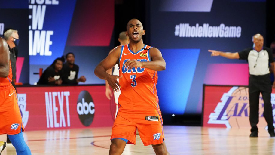Chris Paul hồi sinh đúng lúc, cùng OKC Thunder thắng Rockets trong hiệp phụ